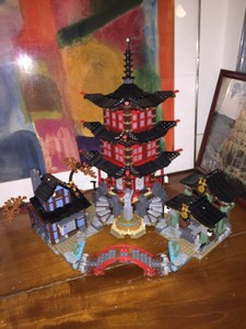 lego ninjago temple of airjitzu ebay