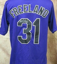Kyle Freeland Colorado Rockies Autographed Signed Jersey LOM COA (JSY169)