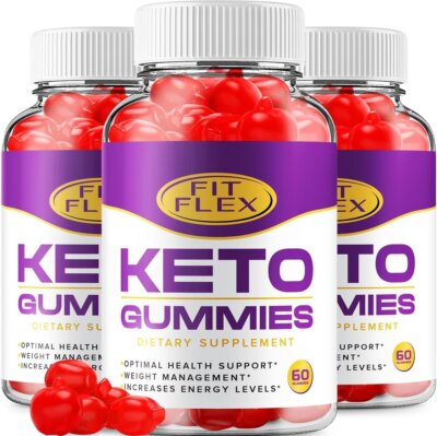 (3 Pack) Fit Flex Keto ACV Gummies - Official - Keto FitFlex ACV Advanced...