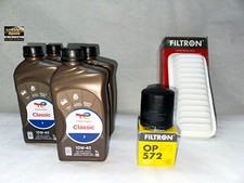 KIT TAGLIANDO TOYOTA YARIS P1 (1999-2005) 1.0 1.3 BENZINA 4L OLIO 10W40 + FILTRI