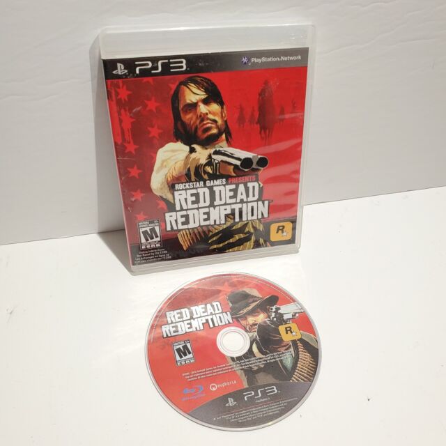 Red Dead Redemption (PlayStation 3, 2010) DISC & CASE ONLY - WORKS