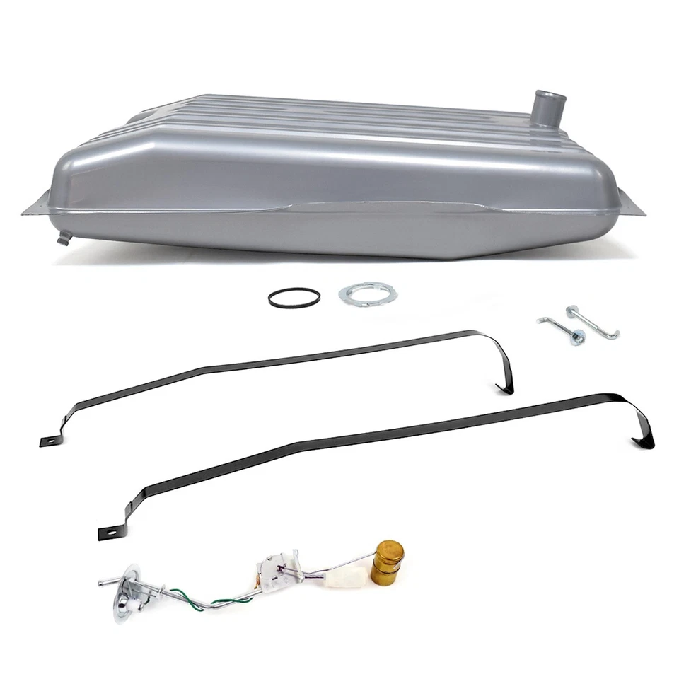 KIT de tanque de combustible Mercury Meteor 62-63 con unidad de envío de 3/8" y correas de montaje Foto 2 de 3