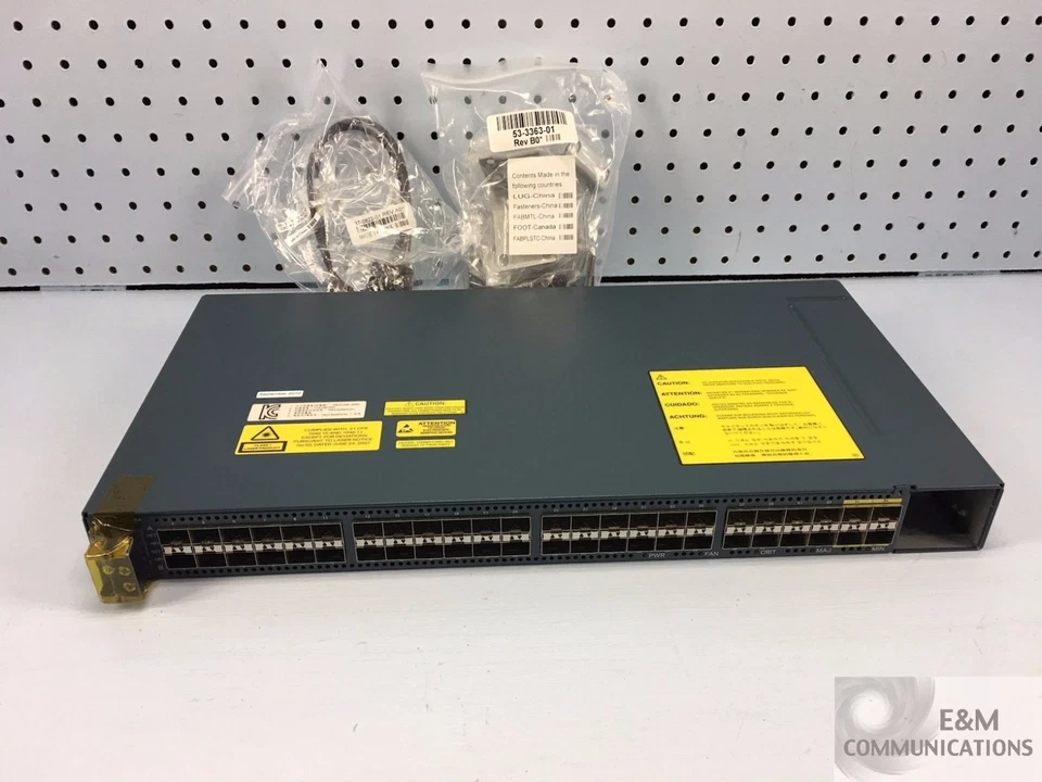 CPT-50-48A-LIC CISCO CARRIER PACKET TRANSPORT CPT 50 SERIES W/11 PORT LIC NO FAN - Image 2 of 4