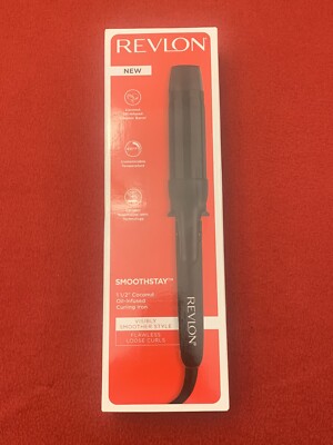 Revlon Smoothstay Coconut Oil Infused Curling Hair Iron - RVIR1191 - 1-1/2'' #r17