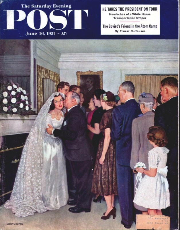 SATURDAY EVENING POST June 16, 1951 John Falter 100% Complete