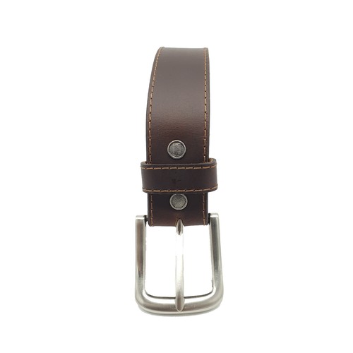 New Genuine Full Grain Leather Belt Mens Jeans Premium Quality Single Stitched - Picture 21 of 26