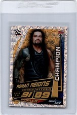 2019 Topps WWE Slam Attax Champion Foil  Roman Reigns