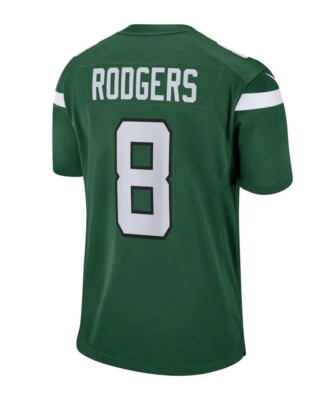 NWT! Nike NFL New York Jets On Field Men's Large Aaron Rodgers
