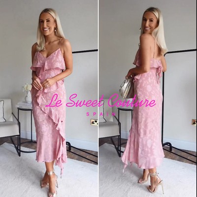 Robe Zara à Volants Bleue - Taille S, Neuve Avec étiquettes, Style Romantique