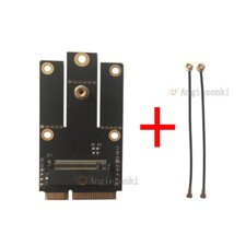 M.2 NGFF WIFI WLAN Card Module to Mini PCI-E Express Adapter Converter Antenna