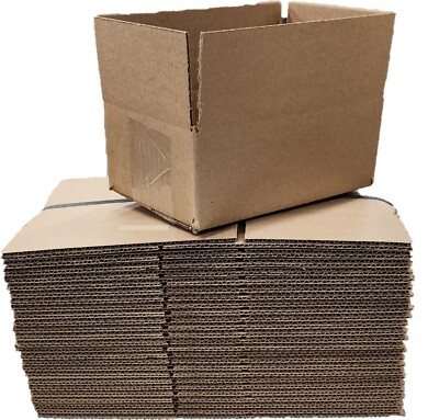 9 x 6 x 4'' Corrugated Kraft Shipping Boxes Select Quantity SHIPS FAST!