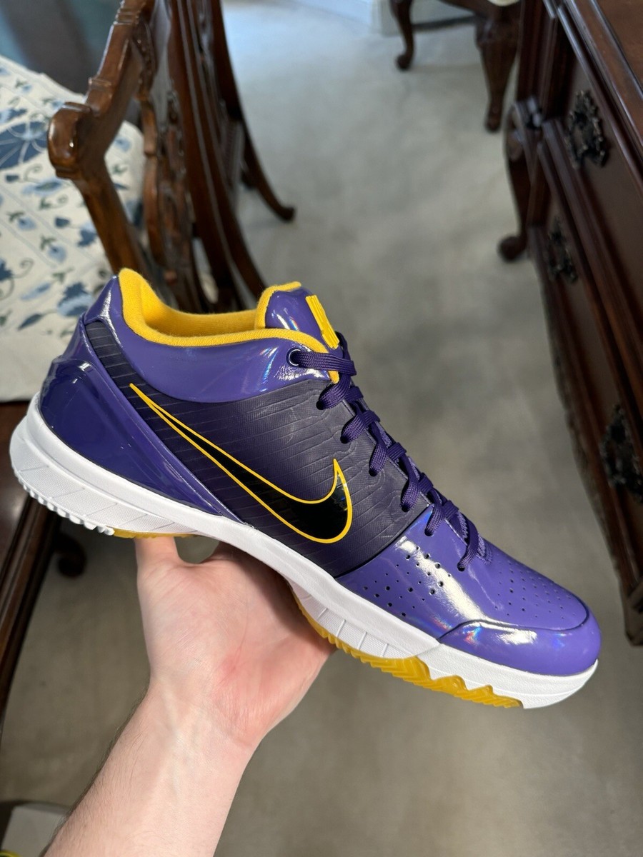 KOBE Ⅳ PROTRO UNDEFEATED PE LAKERS Nike Kobe 4 Protro Undefeated Los Angeles Lakers Men's
