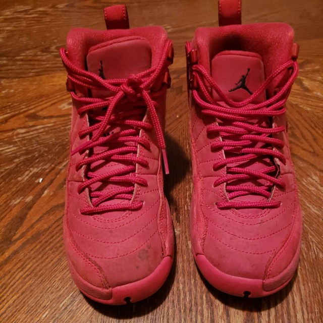Nike Air Jordan 12 Retro Gym Red 2018 Youth Boys Shoes Size 4y 153265-601 for sale online | eBay