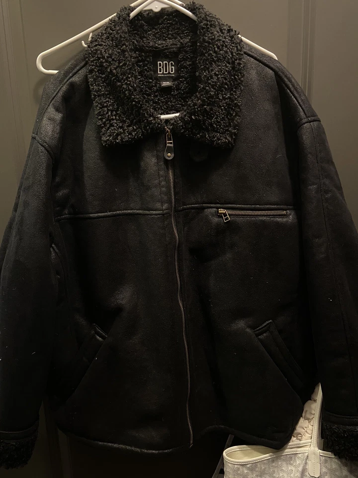 Chaqueta de piel de oveja oversize bdg urban outfitters (de Alemania) (orig. $130)