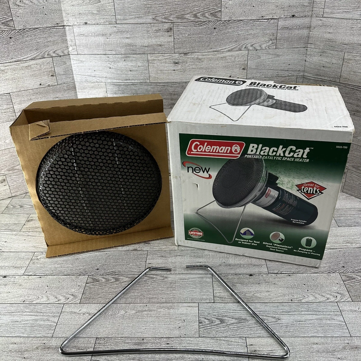 Vintage Coleman BlackCat Portable Catalytic Space Heater 5033-700 Made in  USA | eBay