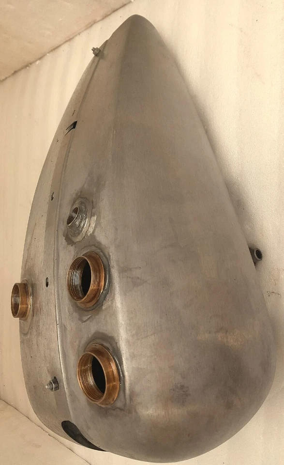 APTO PARA TANQUE DE COMBUSTIBLE HARLEY DAVIDSON VL VLH VLD RL DL gasolina años 30 estañado Foto 4 de 4