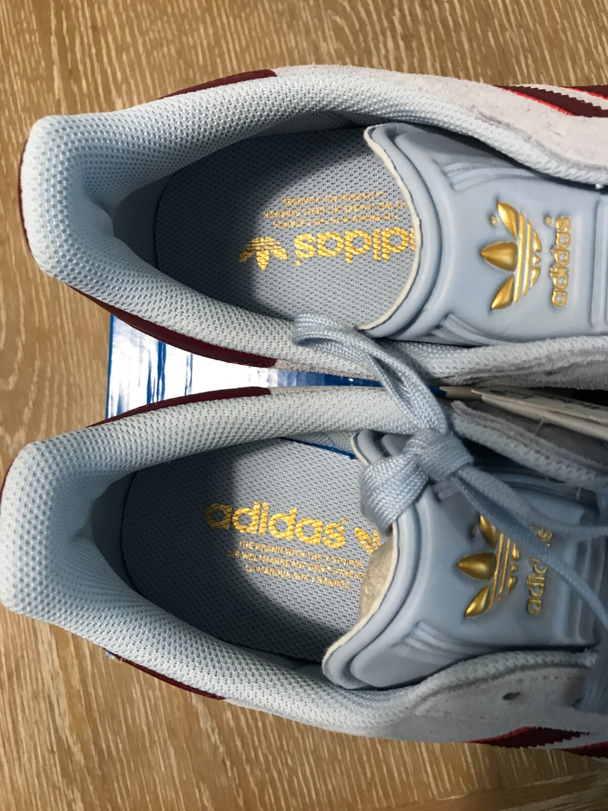 adidas originals claret and blue