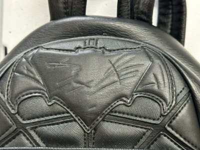 Loungefly DC Comics Justice League Batman Mini Backpack DC Comics Batman Cosplay Mini Backpack, Adults Book Bag, I  main image 3