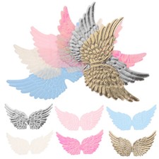12 PCS Mini Angel Wing Charms Angel Wings For Crafts Wings Angel Crafts Mini