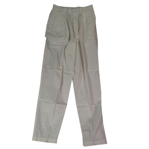 Eddie Bauer pants mens medium white Comfort waist cotton outdoor NEW - Picture 10 of 12