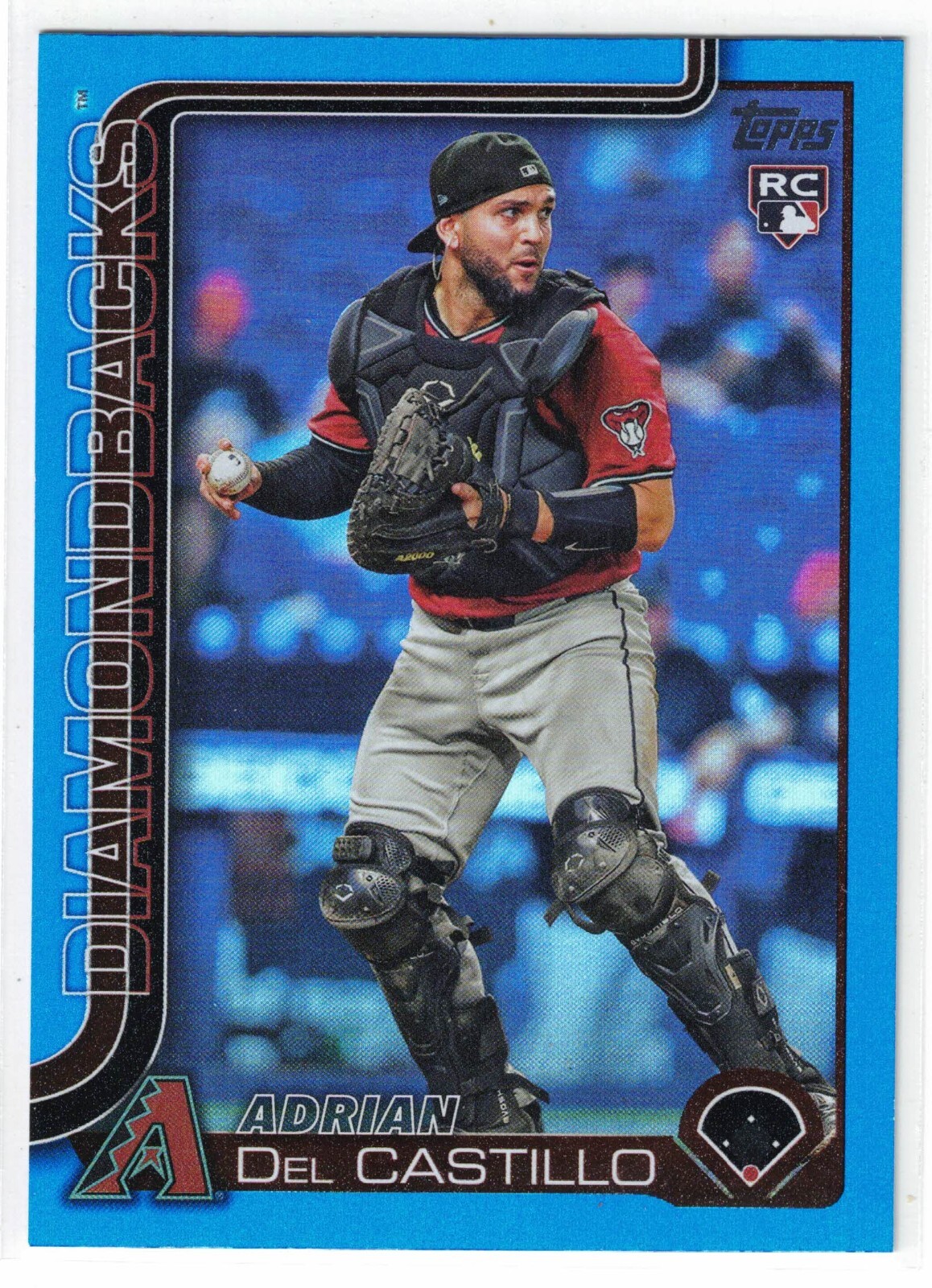 2025 Topps Rookie ADRIAN Del CASTILLO #226 Blue Foil /150 Diamondbacks