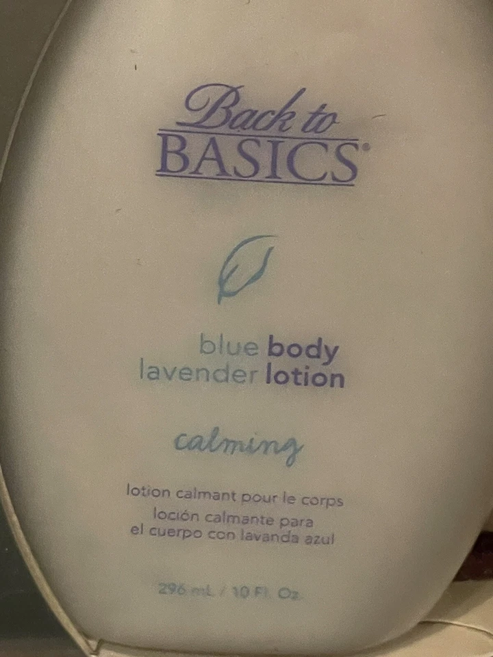 Back to Basics Blue Lavender Calm Gel & Loción Corporal~¡NUEVO!~¡DESCONTINUADO!~¡Limitado! Foto 3 de 4