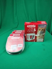 Staywell 4 Way Locking Cat Flap Interior/Exterior Plus 5 Extensions