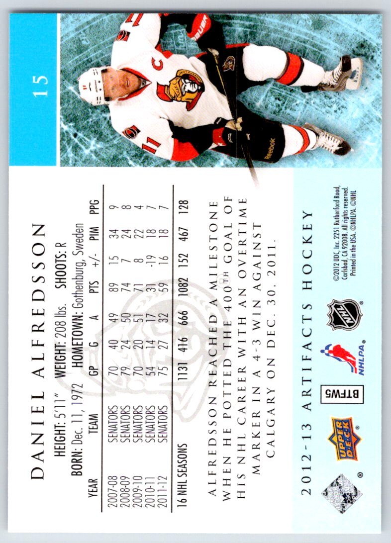 2012-13 Upper Deck Artifacts NHL Hockey Cards - U-Pick From List - Picture 31 of 201