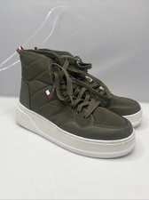 Tommy Hilfiger Chunky Sole High  Sneakers/boots Size 10 Hunter Army Green