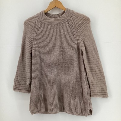 Mercer & Madison Kaschmir Pullover Damen XS UK 8/34 beige Strickpullover