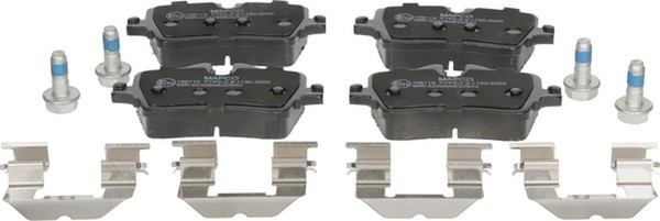 Mapco Bremsbelagsatz Scheibenbremse 106119 FüR BMW 3Er G20 G80 G28 Touring G21-image