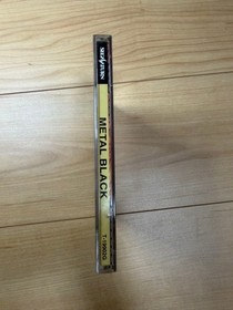 Metal Black Sega Saturn 1996 Japanese Import Shooting Game NTSC-J from Japan