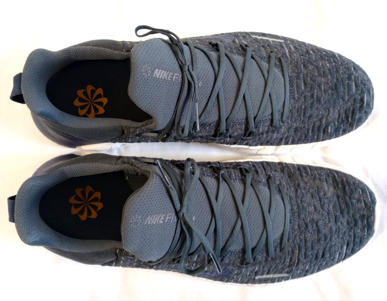 Nike Free Run 5.0 Shoes Men's Running Shoes, Sneakers, Gray Blue White, Size 12 thumbnail 3