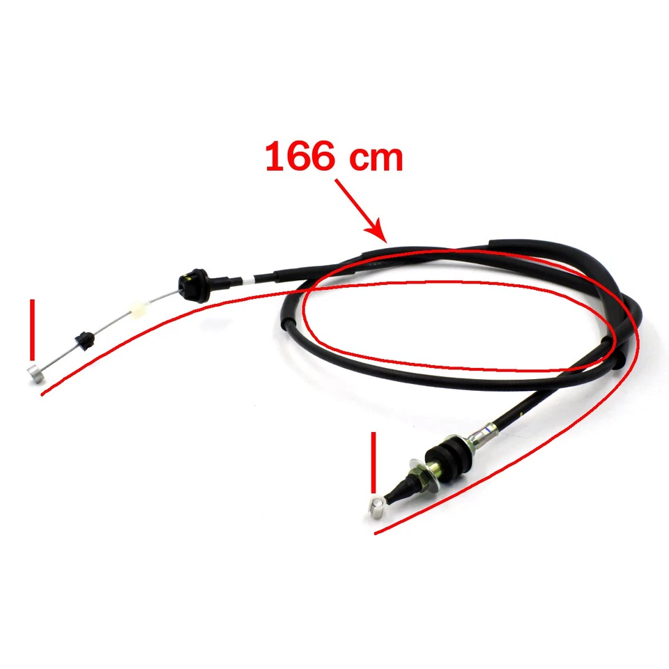 Fit Isuzu Faster-Z TF TFR Pickup Chevrolet LUV 166 cm Accelerator Throttle Cable - Image 4 of 4