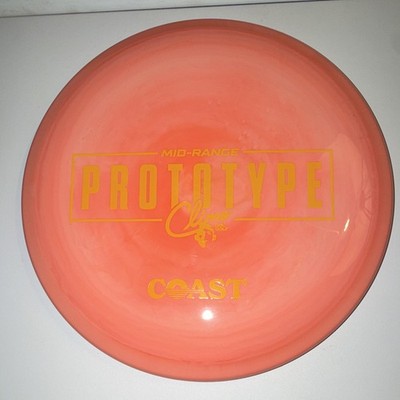 Climo Disc Golf Coast Prototype Premium Plastic Orange 167g 6/6/-1/1Midrange