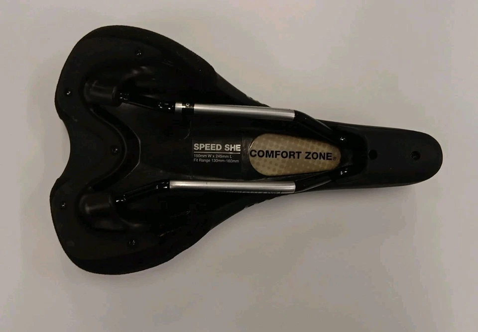 Sillín WTB Speed She Steel negro 150 mm ancho 245 mm largo rango de ajuste 130-160 mm Foto 2 de 4