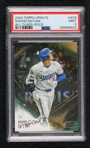 2024 Topps Update All Class Gold 38/75 Shohei Ohtani #AC-8 b4d