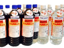 12 X MIX 6 Dark  6 Clear Danncy Pure Mexican Vanilla Extract 33oz 1Lt Ea Mexico