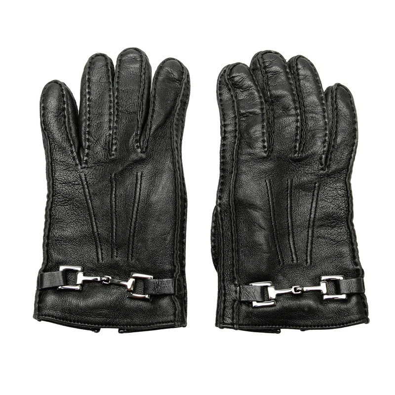 Gucci Leather Women's Gloves & Mittens 7.5 Size for sale | eBay
