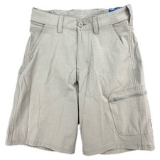 Huk Next Level NXTLV 10.5 Short Mens S Olive Fishing Performance H2000171-319-S