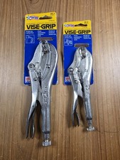 NOS VISE-GRIP USA Straight Jaw Locking Pliers Set 10R-3 & 7R-3 Petersen