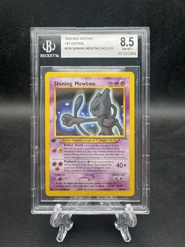 2002 Neo Destiny #109 Shining Mewtwo - 1st Edition 1st Edition Holo BGS 8.5