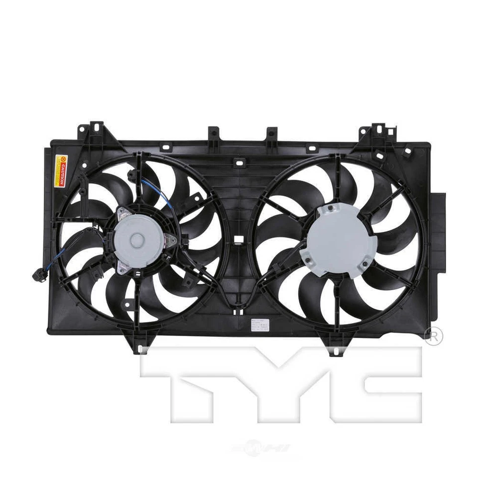 Conjunto de ventilador de radiador para 2011-2013 Mazda 6 2.5L 4 cilindros 2012 TYC 622970 - Imagem 2 de 4
