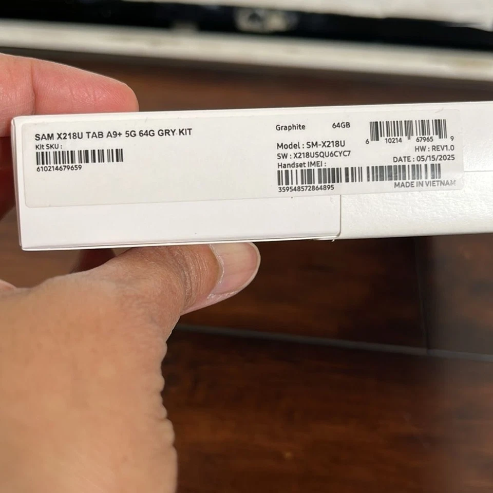 Tablet Samsung Galaxy Tab A9+ 11" 64GB 5G Metro de T-Mobile SM-X218U Grafito Foto 3 de 4