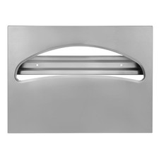 Stainless Steel Toilet Seat Cover Dispenser, Wall Mount Single or 1/2 Fold La...