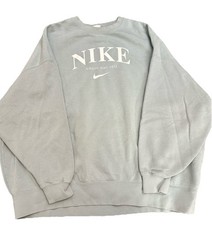 Nike Athletic Dept Crewneck Sweatshirt Men  s M Sage Green Oversized