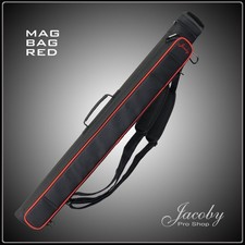Jacoby Mag Bag 2x3 Pool Cue Case Red.