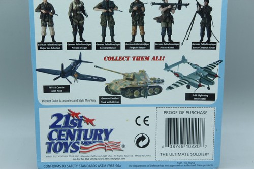 1:18 21st Century Toys Ultimate Soldier WWII US Army 82nd Paratrooper - Esquivel - Picture 6 of 6