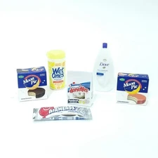 LOT of 6 - Zuru 5 Surprise Mini Brands w/ 1 Glow in the Dark Moon Pie