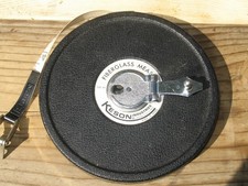 VINTAGE KESON INDUSTRIES 100FT FIBERGLASS MEASURING TAPE Japan